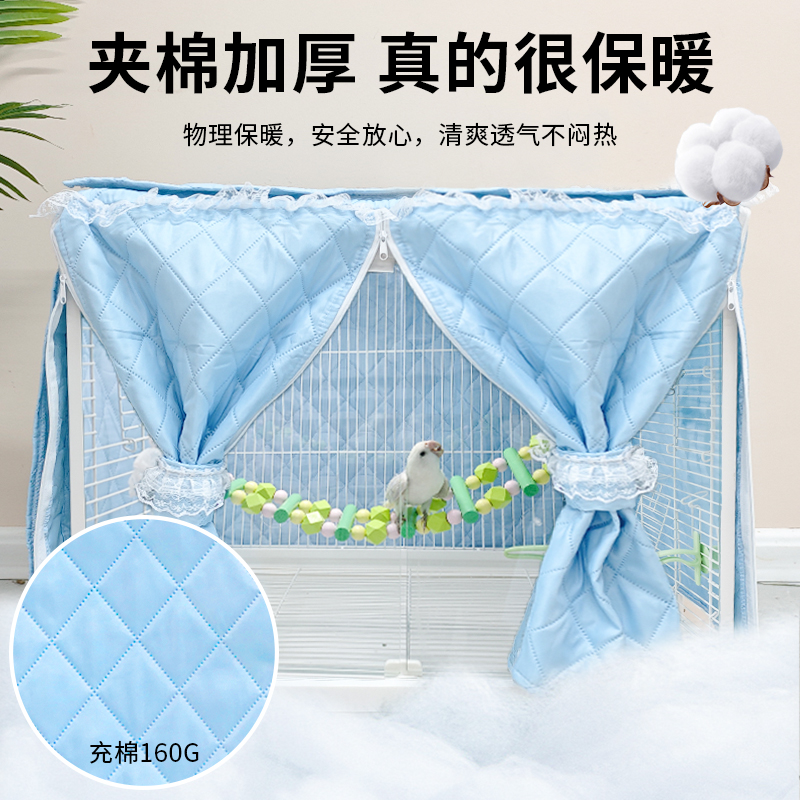 达洋鸟笼B6001鸟罩保暖神器？冬季鹦鹉御寒真相揭秘！