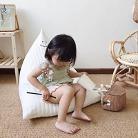 Túi đậu cười trẻ em lười biếng ghế đậu túi bé trai bé gái bé gái ghế sofa nhỏ - Ghế sô pha ghế sofa dài