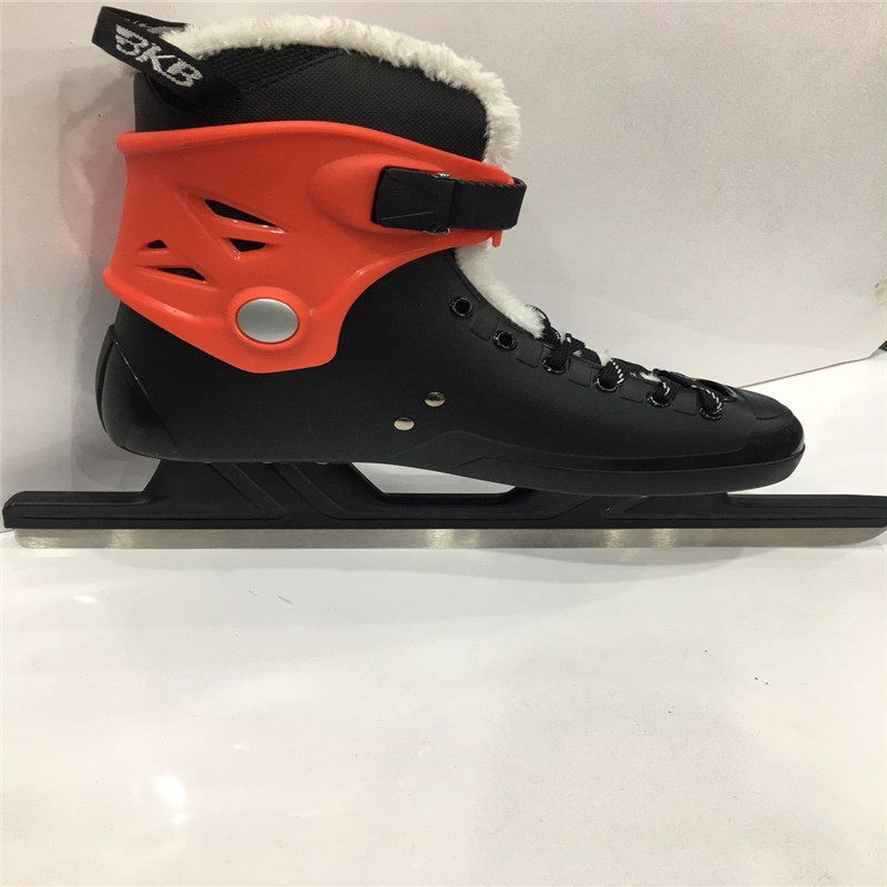 Коньки 速滑冰刀鞋冬季保暖速滑冰刀鞋高帮速滑冰刀鞋护脚踝的成人冰刀鞋 Eagle