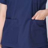 亮羽 Униформа врача, раздельный комплект, униформа медсестры для работы, в корейском стиле, короткий рукав