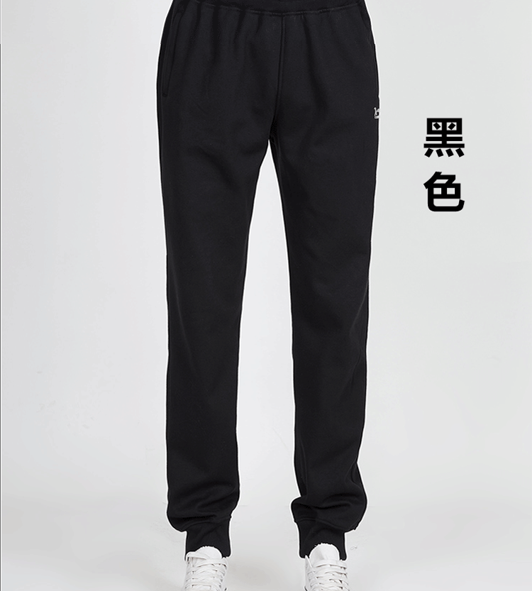Mùa đông cộng với nhung chân dày quần thể thao nam trung niên cotton lỏng lẻo quần thường ông già đàn hồi quần bó quần áo nam hàng hiệu