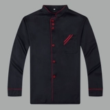 Одежда шеф-повара мужская длинная рукава осенняя и зимняя одежда отель для барбекю отель китайский ресторан столовая кухонная одежда Женщины