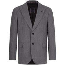Tommy LARDINI24 new autumn and winter mens wool blended striped handmade suit jacket TQ002345