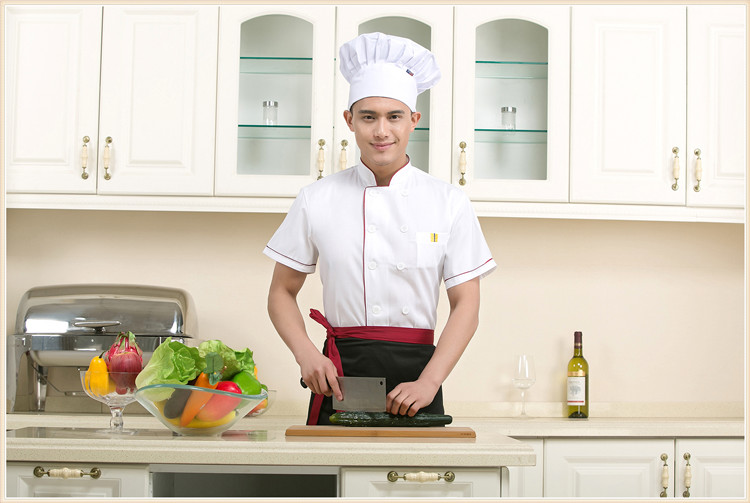 Veste chef cuisinier en coton - Ref 1909308 Image 15