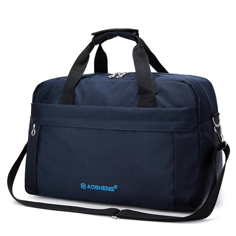 Travel bag Men's hand luggage bag Business fitness bag Women's short-distance travel bag Large capacity foldable duffel bag tide