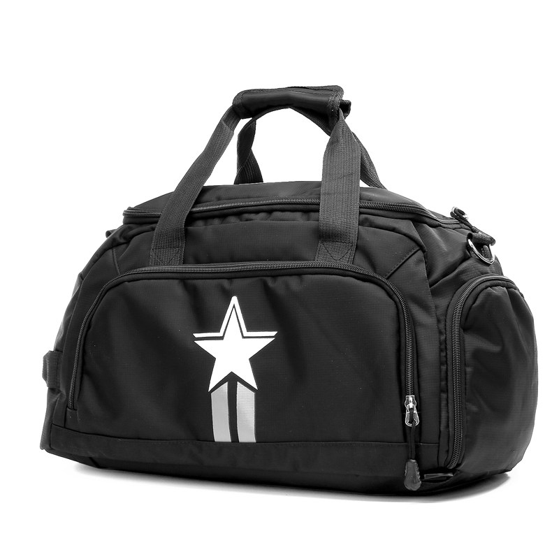 Fitness bag multi-function travel bag portable shoulder bag female sports men's backpack travel oblique cross training bag yoga
