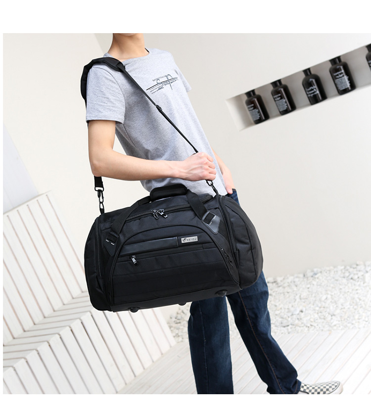 Phiên bản tiếng Hàn của túi du lịch xách tay dung lượng lớn nam và nữ kinh doanh hành lý du lịch uni vai túi du lịch ngắn túi du lịch cao cấp