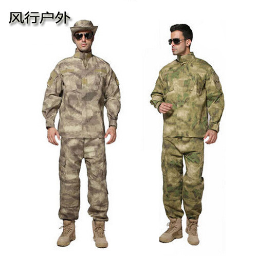 American Great Soldiers Ruins Camouflak Tactical Overalls Outdoor Army Meme CS Summer Camp Abrasion Resistant Combat Wear security guard-Taobao