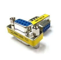 New DB9 adapter 9-hole to 9-hole 9-pin to 9-pin import adapter Serial port docking straight-through head