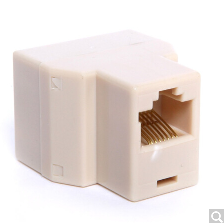 Yamazawa Three-head network route one minute two transfer box adapter adapter transfer box network route adapter