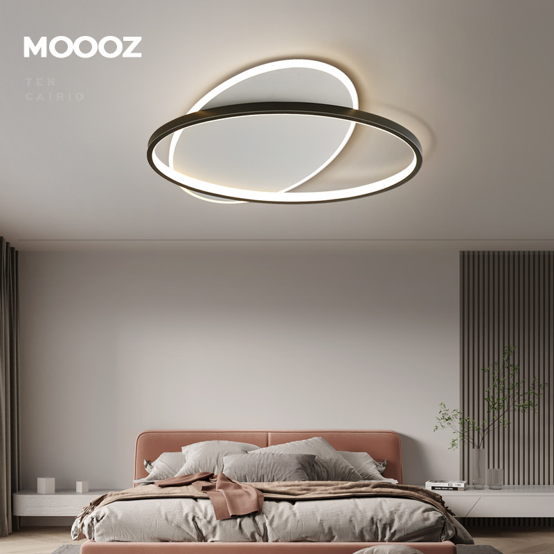 2022 new bedroom light minimalist modern LED ceiling light Nordic designer Creative Circle Book Room Lamp