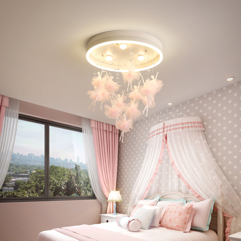 Bedroom Lamp Minimalist Modern Led Girl Room Creative Personality Girls Ins cozy Romantic Master Bedroom top light