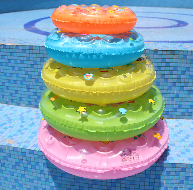 Vòng bơi người lớn dày phao cứu sinh trẻ em inflatable bơi vòng nam và nữ chất béo để tăng nách vòng tròn float phao cho bé tập bơi