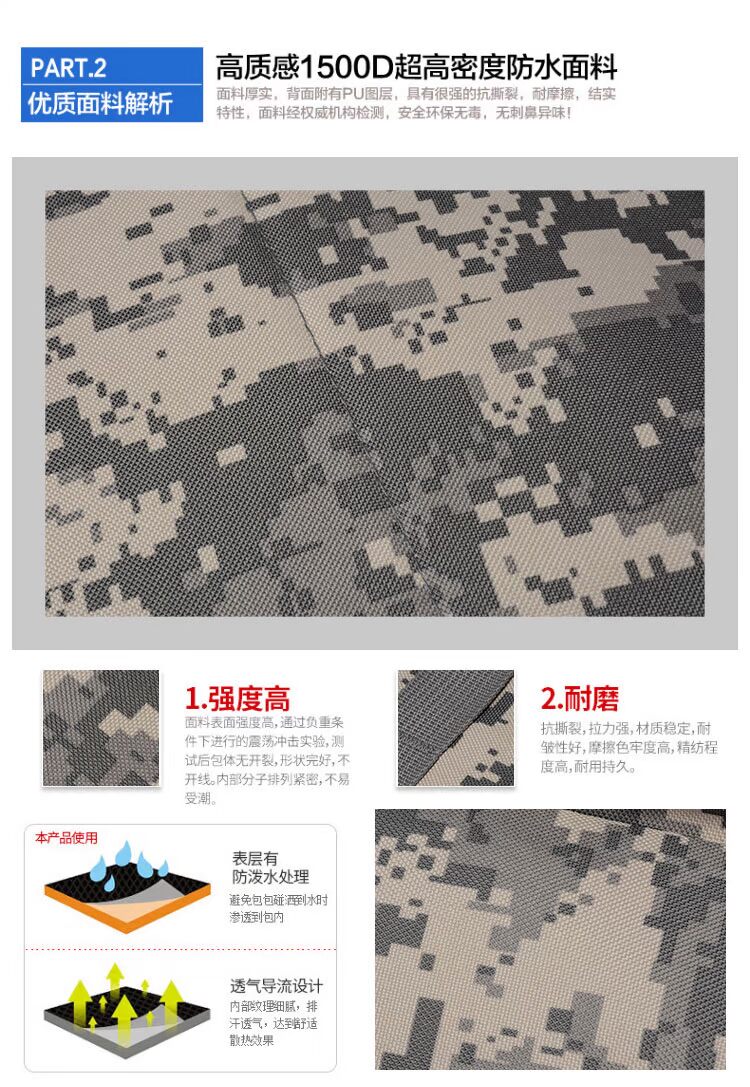 Survival ba cấp gói Gà Jedi 3 cấp ba lô nam ba lô thời trang xu hướng balo nữ giá rẻ