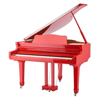 SPYKER British Spyker Grand Piano New Home Dạy Tam giác điện Piano Đen và Trắng Đỏ W136T - dương cầm piano perfect