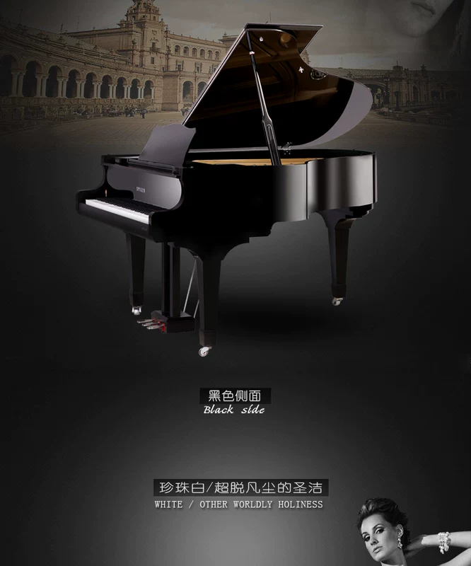 SPYKER British Spy Grand Grand Piano Hệ thống biểu diễn tự động Piano điện thương mại Piano ngang