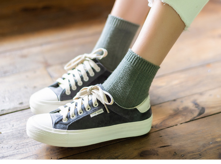 Phụ nữ mùa thu và mùa đông retro dày ống ống dày mềm ấm ấm dài eo thể thao vớ cotton đơn giản quần tất đồ lót