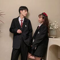dk uniform jacket men and women JK suit Academy style day school for class suit suit loose trend British style couple