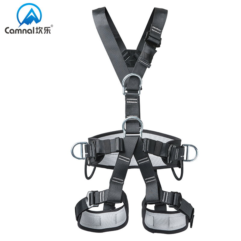 Canle Outdoor Climbing Rock Climbing Rock Full Body Safety Belt Aerial air conditioning fitted Rescue Self-rescue Protection Seatbelt