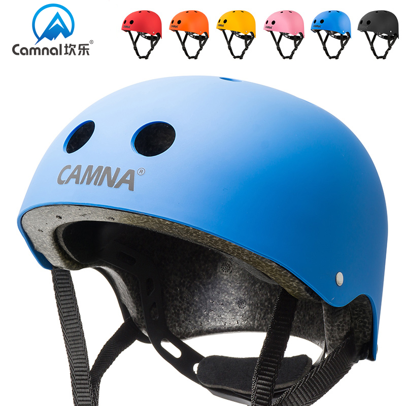 Outdoor climbing equipment Mountaineering helmet River Tracing Rafting Cave rescue Expansion Downhill helmet Hard hat