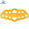 Kanle 2019 new rope 12-hole force plate load-bearing anchor mountaineering equipment finger plate climbing rope splitter