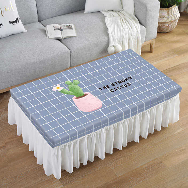 Nordic tea several tablecloth cloth lace all-pack rectangular living room household minimal tablemat waterproof cover cover