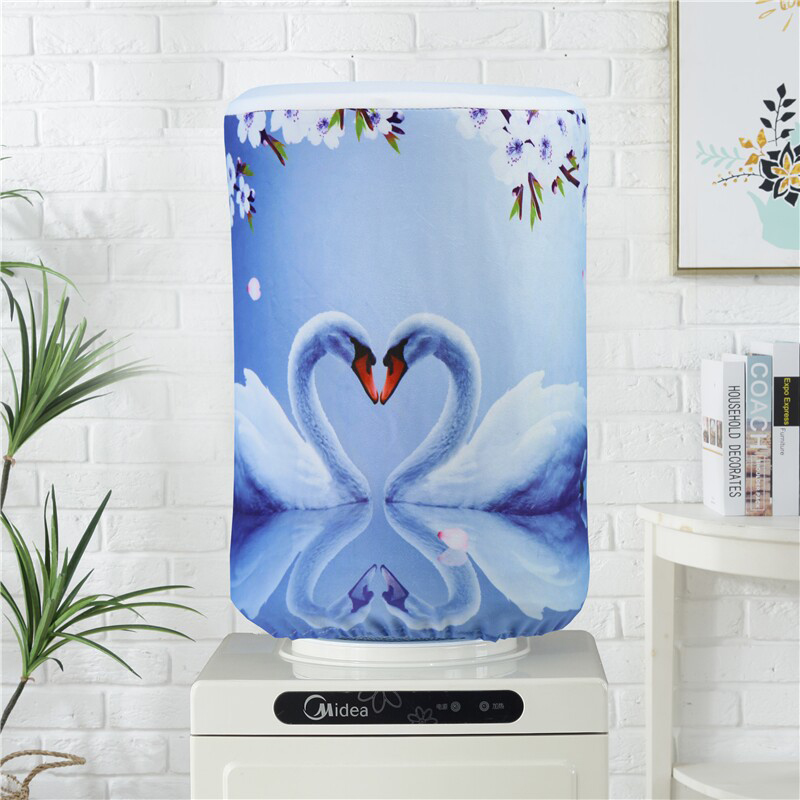 Water dispenser bucket cover cover cloth all inclusive simple modern cute home living room mineral water bucket pure water dust cover cover