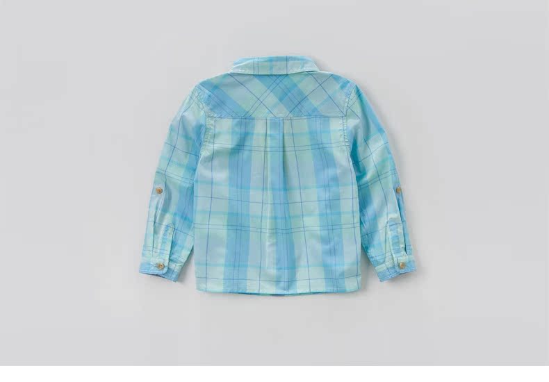 Chemise garcon DAVEBELLA à manche longue - Ref 2076400 Image 12