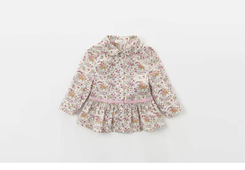 Chemise fille DAVEBELLA à manche longue - Ref 2086350 Image 9