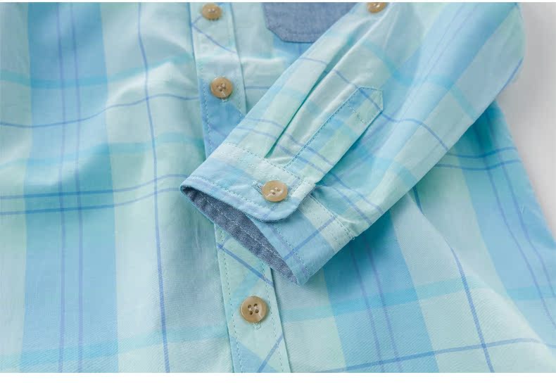 Chemise garcon DAVEBELLA à manche longue - Ref 2076400 Image 21