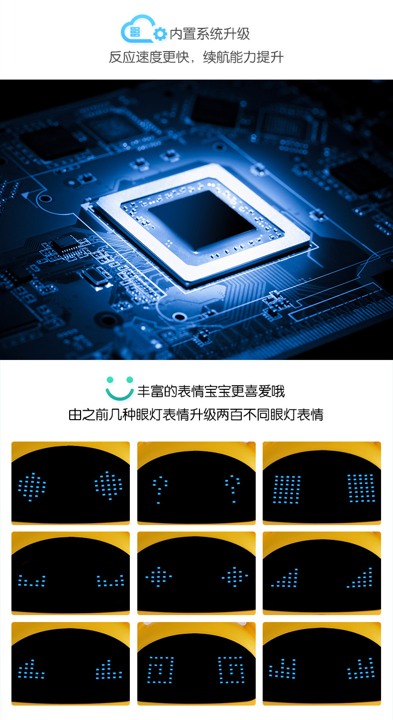 Em bé màu xanh thông minh robot đồ chơi đối thoại bằng giọng nói công nghệ cao AI đa chức năng đồng hành học máy giáo dục sớm đồ chơi cho bé gái