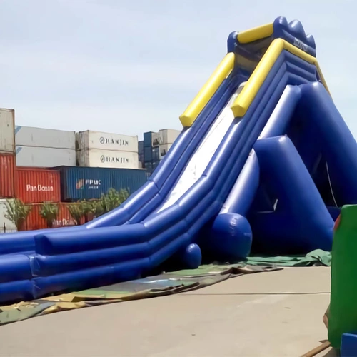Надувная горка для уличного катания, яхта, аквапарк, развлекательное оборудование