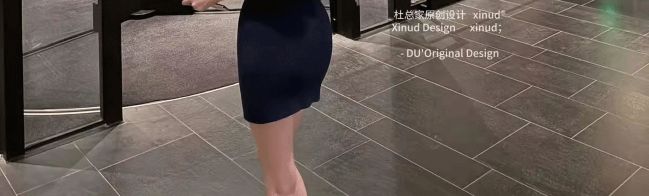 한국 품격 명문 여성 로얄 자매 센스 행침 목 드레스 섹시함 핫걸 몸매 가꾸기 슬림해 보이는 타이트 스커트 연회 작은 드레스 상세 이미지 53