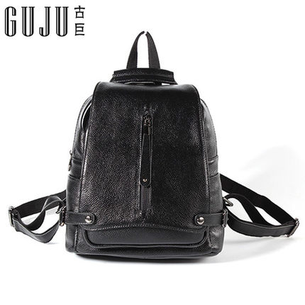 古巨品牌女包新款女式双肩包韩版简约牛皮轻便