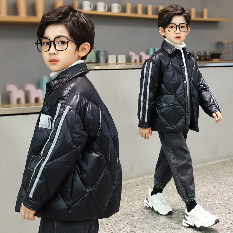 Boy down with light and thin section 2021 New CUHK Boy handsome boy handsome winter jacket New wave