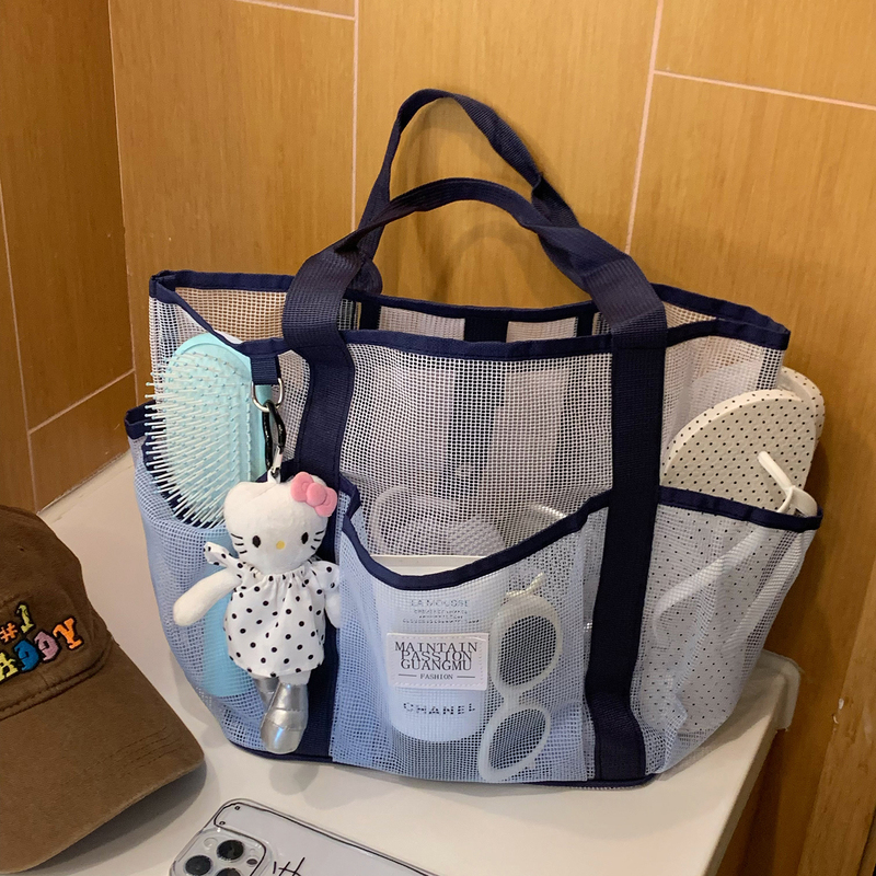 Swimming Storage Bag! Large Capacity Swimming Bag, Sports and Fitness Toiletry Bag, Mesh Bag, Swimsuit Storage Bag, Beach Bag
