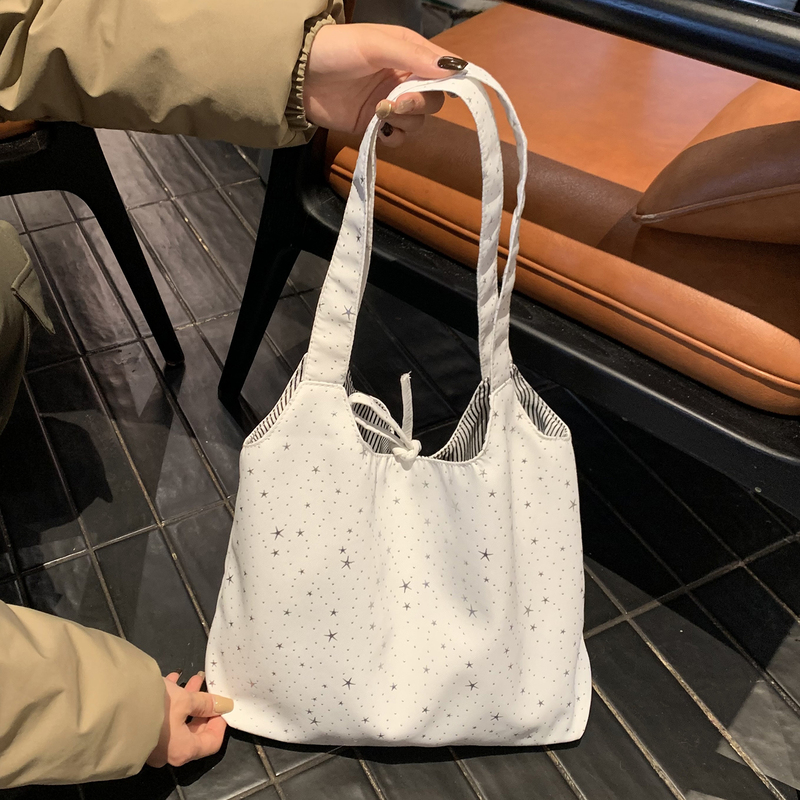 Korean and Japanese Style Star Handbag for Women, Trendy Large Capacity Cute Girly Handbag, Shoulder Bag, Tote Bag Korean and Japanese Style Star Handbag for Women, Trendy Large Capacity Cute Girly Handbag, Shoulder Bag, Tote Bag