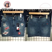 MLB quầy mùa hè thứ 17 Cô NY Yanji váy denim thể thao đa tiêu chuẩn 2113B - Trang phục thể thao