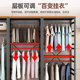 Walk-in closet home bedroom laminate adjustable coat rack open wardrobe floor-standing clothes rack