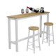 Modern simple small bar against the wall bar table long table narrow table high corner table wrought iron bar table stool home