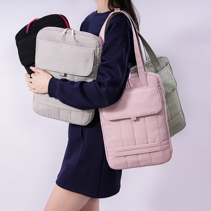 Laptop Bag, Tablet Bag, Commuter Bag, Simple Shoulder Bag for College Students, Tote Bag