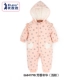 Laila cho bé mùa đông jumpsuit dày nam và nữ quần áo bé cotton cộng với nhung sơ sinh mùa đông quần áo