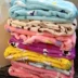 Mùa thu và mùa đông quần pyjama flannel dày cho nam và nữ phim hoạt hình quần nhà cộng với kích thước cộng với nhung ấm quần lông cừu san hô quần ống rộng nữ Quần tây