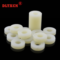 ABS isolation column nylon isolation column round pillar circular pillar spacer column straight pipe nylon cushion column M3 gasket