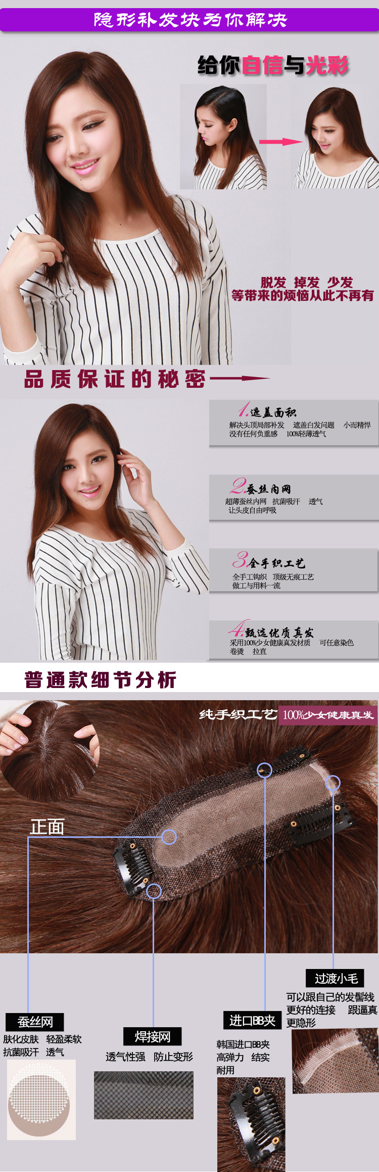 Extension mèches - Ref 217420 Image 33