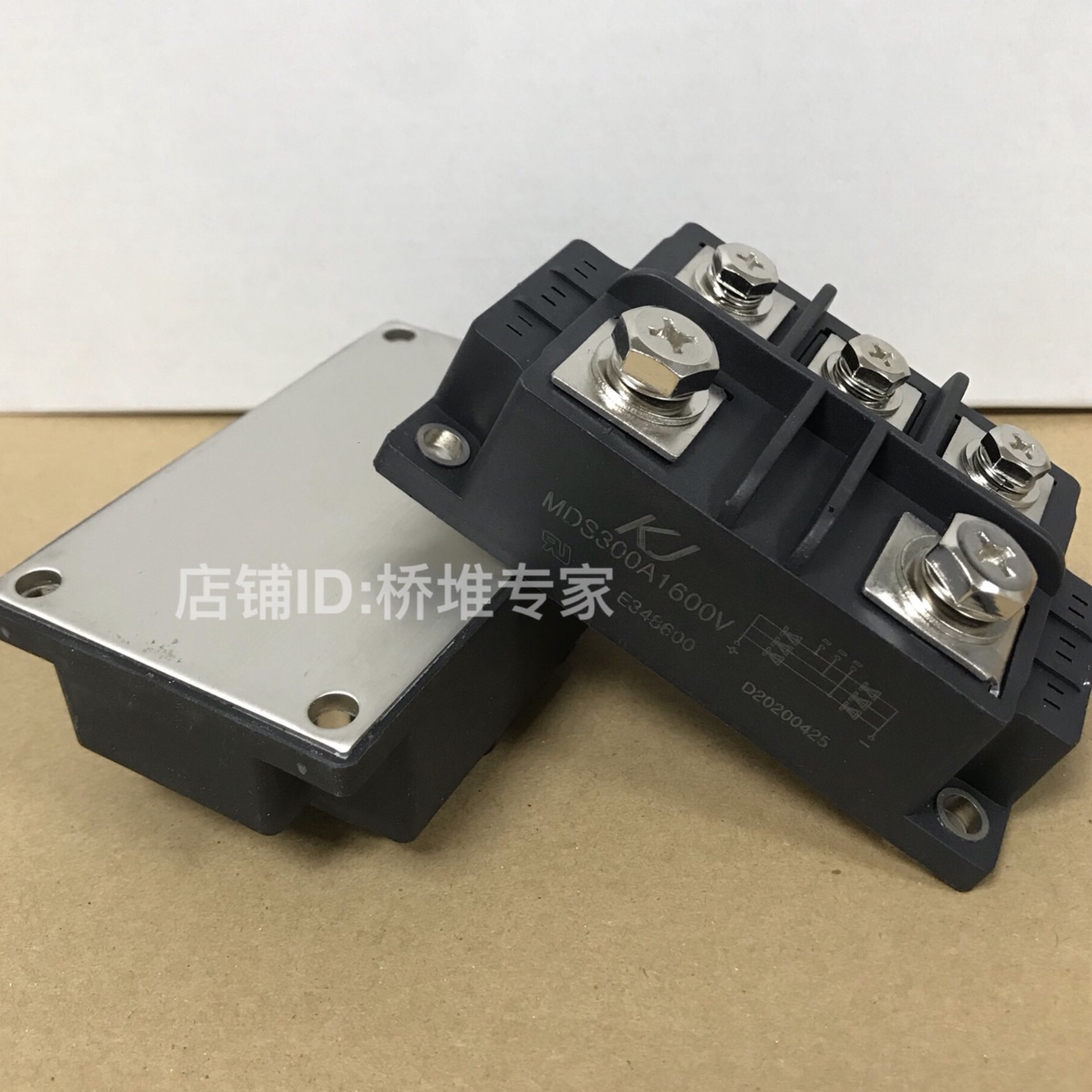 MDS300A 1600V Three-Phase Rectifier Bridge Module 300-16 Bridge Rectifier Inverter Welder Rectifier