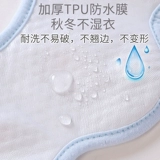 Детский хлопковый слюнявчик, водонепроницаемый нагрудник для новорожденных, милый шарф