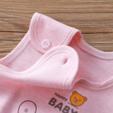 Детская майка, осенний хлопковый бандаж пупочный, детский бюстгальтер-топ для новорожденных для раннего возраста