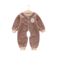 Коричневый комбинезон