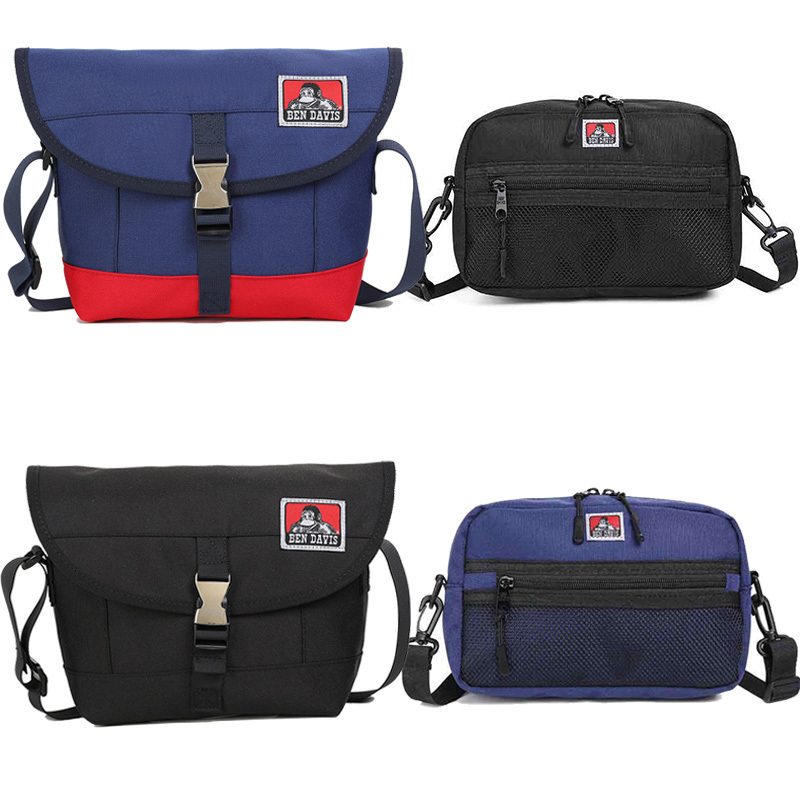 Bendavis Crossbody Bag Shoulder Bag Japanese Style Workwear Trendy Backpack Unisex Messenger Bag Street Casual Canvas Bag